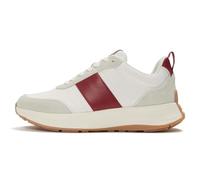 F-Mode Flow Leather/Suede Flatform Sneakers