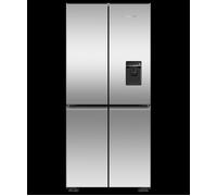 F&P RF500QNUX1 79cm Quad Door Frost Free Fridge Freezer - Stainless Steel