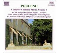 F. Poulenc - Complete Chamber Music 4 [New CD]