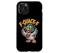 F Quack F Funny Mallard Duck Meme Sarcastic Humor Case for iPhone 11 Pro