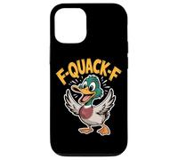 F Quack F Funny Mallard Duck Meme Sarcastic Humor Case for iPhone 12/12 Pro