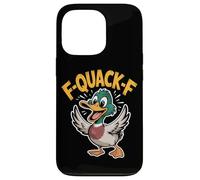 F Quack F Funny Mallard Duck Meme Sarcastic Humor Case for iPhone 13 Pro
