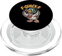 F Quack F Funny Mallard Duck Meme Sarcastic Humor PopSockets PopGrip for MagSafe