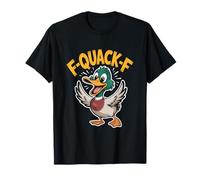 F Quack F Funny Mallard Duck Meme Sarcastic Humor T-Shirt