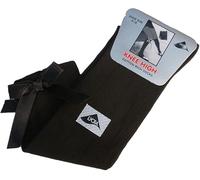 F & S LTD 6 X Pairs Of Kids Girls Knee High School Socks With Matching Bow Black Navy Grey White (Shoe Size 12.5-3.5 (7-10 Yrs), Brown)
