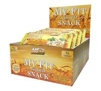 F&S Raw Oat Flapjack Protein Bar | Healthy Vegan Energy Snack | Omega 3-6-9, Vitamin B, Electrolytes | Running, Gym, Cycling, Hiking | 100g, Pack of 12 | Pistachio