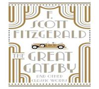 F. Scott Fitzgerald The Great Gatsby & Other Classic Works Hardback Book in White F. Scott Fitzgerald White