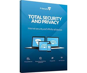 F Secure FCFTBR1N003G1 Total Privacy and Security Software