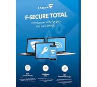 F-Secure Total (PC, Android, Mac) (3 Users, 3 Years) - F-Secure Key - EUROPE
