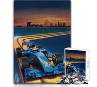 F Sport 1000 Pieces Puzzles for Adults Playful Learning Cognitive Activity for Joyful Surprises Size 38x26cm