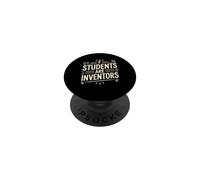 F Students Are Inventors School Grade Mindset Jokes PopSockets Adhesive PopGrip