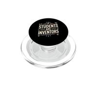 F Students Are Inventors School Grade Mindset Jokes PopSockets PopGrip for MagSafe