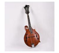 F Style 8-string Handmade Acoustic Mandolin Solid Spruce Top Flame Maple Headstock Mandolin for Student