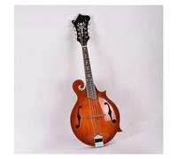 F Style 8-string Handmade Mandolin Solid Spruce Top Maple Plywood Body Back & Side Mandolin for Student