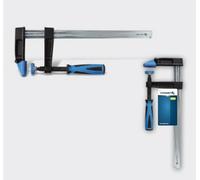 HÖGERT TECHNIK - Screw Clamps Span 500 x 120 mm F-Clamps Clamp Clamping Force 200 kg Clamps Comfortable Non-Slip Handle Precise Fixing Weldinger Screw Clamps Clamping Tool