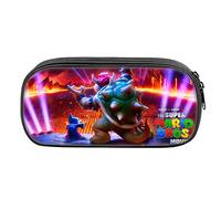 (F) Super Mario Bros Theme Pencil Case School Supplies Pencil Bag Students Pen Case Kids Stationery Storage Bag Gifts
