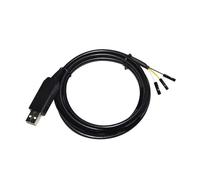 F&T>D*I FT232RL USB UART TTL 3V3 TO 3P 3 x 0.1 in Single Pole Connector for TTL-232R-RPi Debug Cable Txd Rxd (3.3 ft (1 m), TTL 5V)