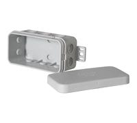 F-Tronic Junction Box 75x37x40mm Light Grey IP54 10pieces 7340141
