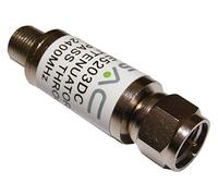 F Type ATTENUATOR 3DB DC Pass | ATTENUATORS Aerial/Satellite Equipment, 1 X Qty - AE5203DC