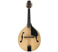 F Type Guitar Mandolin Eight String Instrument Round Log Color Ribbon Pick Mandolin Instrument(11)