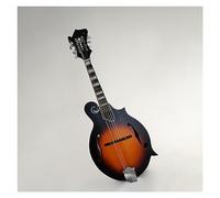 F-type Mandolin Plywood Eight-string Acoustic Beginner Student Mandolin Instrument Mandolin for Student (Color : 03)