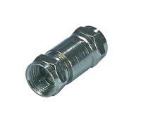 F Type Screw Connector Male Coupler Gender Changer Adapter Cable Joiner Plug
