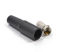 kenable F Type Twist On Plug End for Satellite Coax Cable & Weatherproof Boot