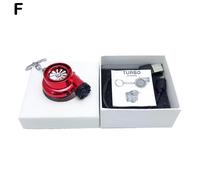 (F) Usb Rechargeable Turbine Lighter Turbo Cigarette Lighter Mini Turbo Turbocharger Keychain Car Keyring Creative Car Accessories