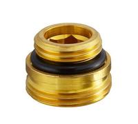 F.W. Oventrop G Screw-in Nipple 1/2 Male x 3/4 Male Thread