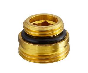 F.W. Oventrop G Screw-in Nipple 1/2 Male x 3/4 Male Thread