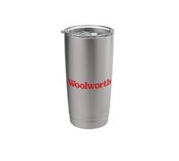 F. W. Woolworth Retro Defunct Department Store Nostalgic Stainless Steel Insulated Tumbler