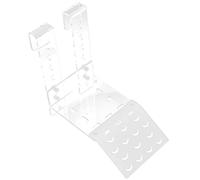 F&Y Large Turtle Basking Platform - Acrylic Transparent Tortoise Resting Terrace for Fish Tank and Aquarium (FACING)