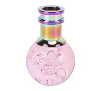 F&Y Manual Shift Knob Gear Stick Shifter Pink Crystal Bubble with 3 Threaded Adapters Universal