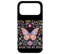 F You Cancer I Made You My B Funny Suppordesign Case for iPhone 17 Pro Max