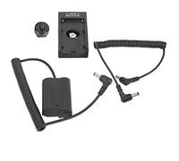 F01B F970 Battery Board to EN EL15 Full Decode Dummy Battery Set, DC Port Power Adapter Battery Board Adapter for DSLR