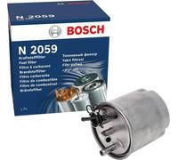 F026402059 Bosch Fuel Filter Fits Nissan Cabstar 2.5 2007-2014, NT400 2014-2020
