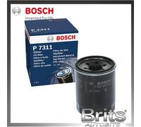 F026407311 Genuine Bosch Car Oil Filter fits Isuzu D-Max DiTD - 2.5 - 12-