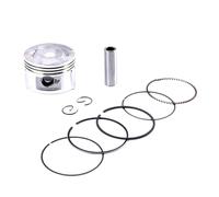 F0ubrGVHV GY6 60 Engine Piston Ring Kit 44mm Piston Diameter 13mm Pin Ring Set Compatible With 4 Stroke 50cc Scooter ATV Motorcycle Parts(Kit)