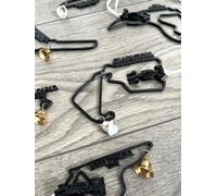 F1 3D Printed Motorsport Race Track circuits Christmas Decorations Tree Ornament Tree Pendant charm (Netherlands - Zandvoort)