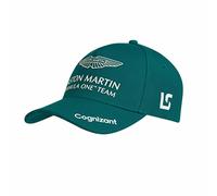 F1 Aston Martin Cognizant Formula One Team, 2022, Lance Stroll driver baseball cap, green, adult one size, official merchandise…