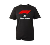 F1 Car One Lovers T-Shirt British Grand Event Kids Lovers Silverstone Event Unisex Kids Adult tee top(Black, S)