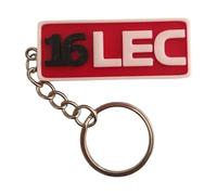 F1 Charles Leclerc 16 Keyring Gift Idea F1, white, S