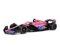 F1 Fernando Alonso 1:18 2022 Bahrain GP Alpine by Solido Model RaceCar