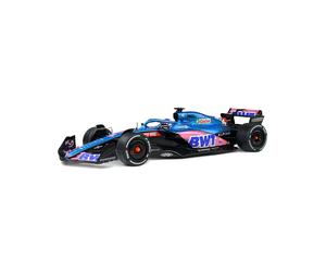 F1 Fernando Alonso 1:18 2022 Monaco GP Alpine by Solido Model RaceCar