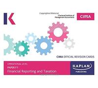 F1 FINANCIAL REPORTING AND TAXATION - REVISION CARDS