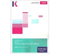 F1 FINANCIAL REPORTING AND TAXATION - STUDY TEXT