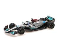 F1 George Russell 1:43 2022 French GP Mercedes Benz by Minichamps Model RaceCar