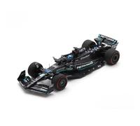 F1 George Russell 1:43 2023 Spanish GP Mercedes Benz by Spark Model RaceCar