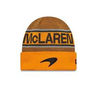 F1 McLaren 2022 Team Bobble Cuff Beanie Hat Orange, Orange, One size