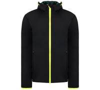 Aston Martin F1 Official Team Long Sleeve Black Mens Lifestyle Rain Jacket AM21JKT07
